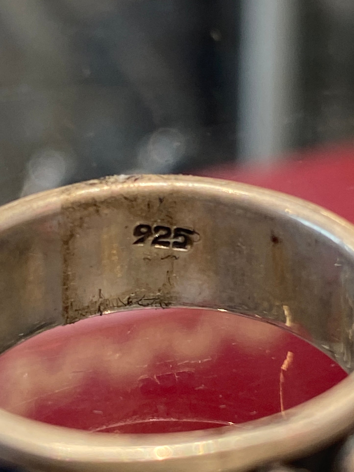 Silver Ring With Design