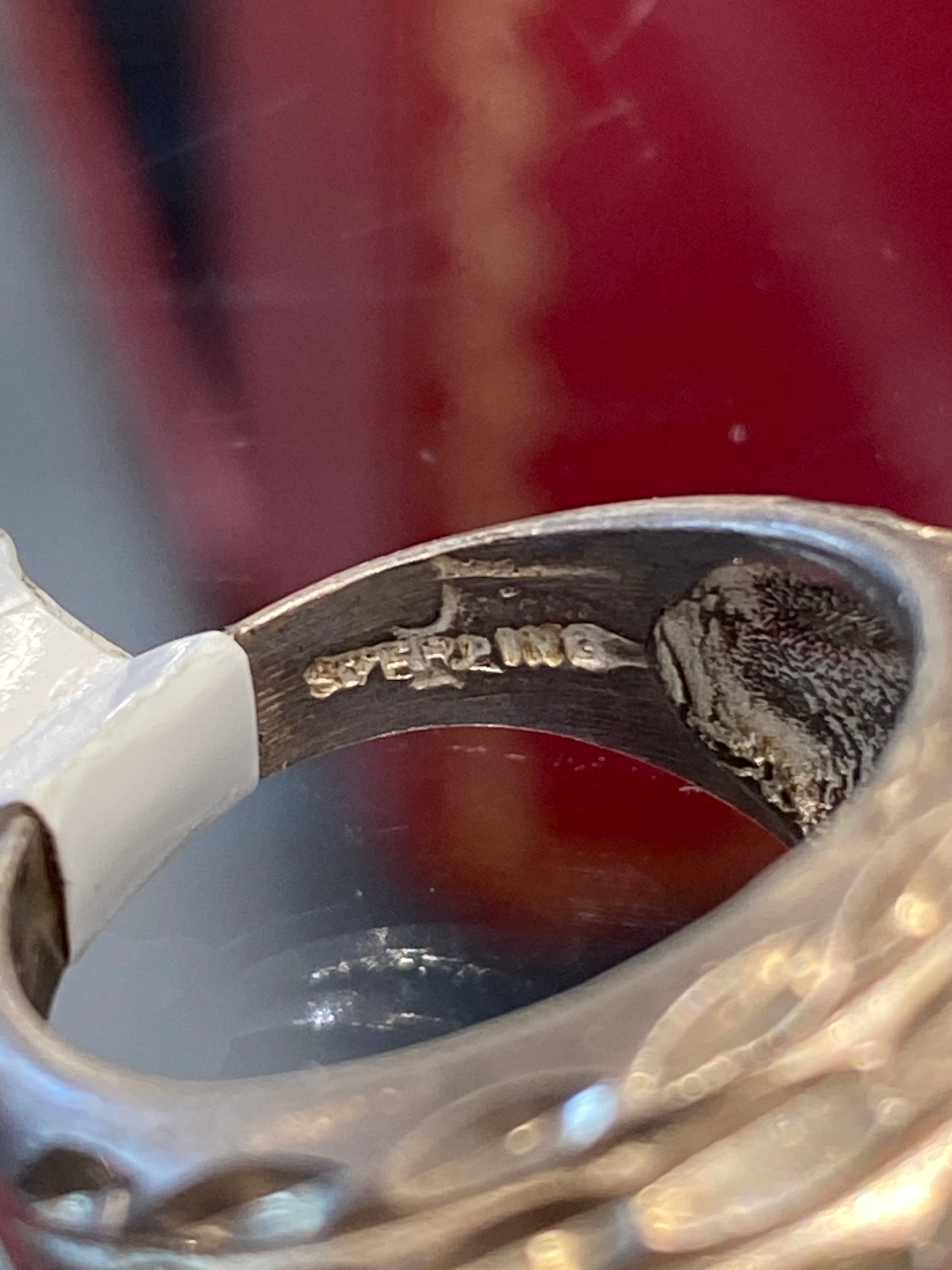Silver Dome Design Ring