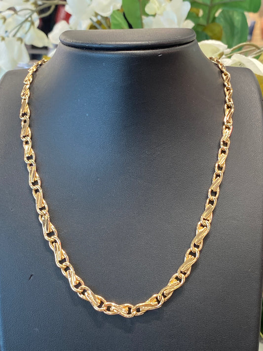 14k Yellow Gold Fashion Chain
