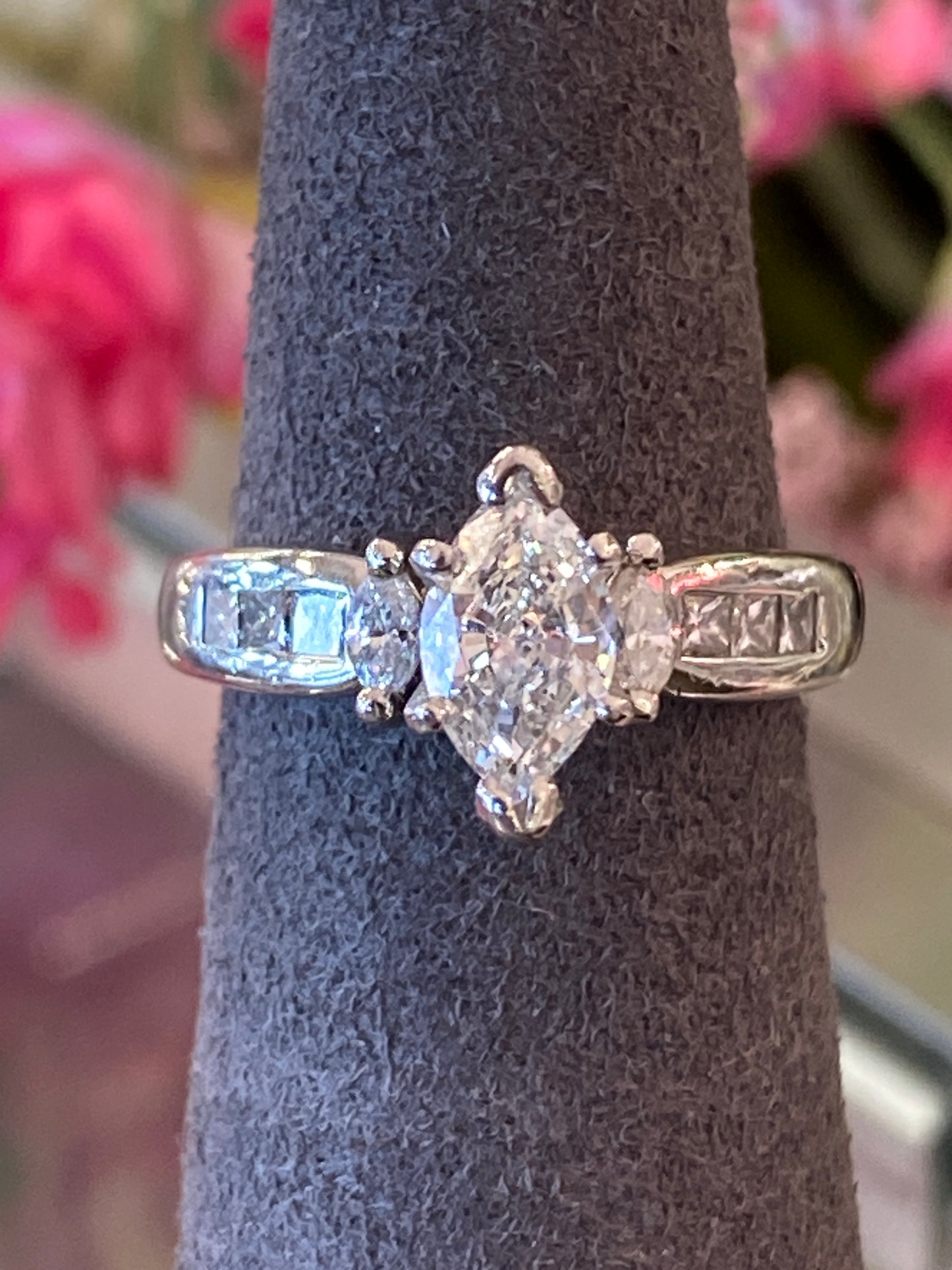 Platinum Diamond Engagement Ring