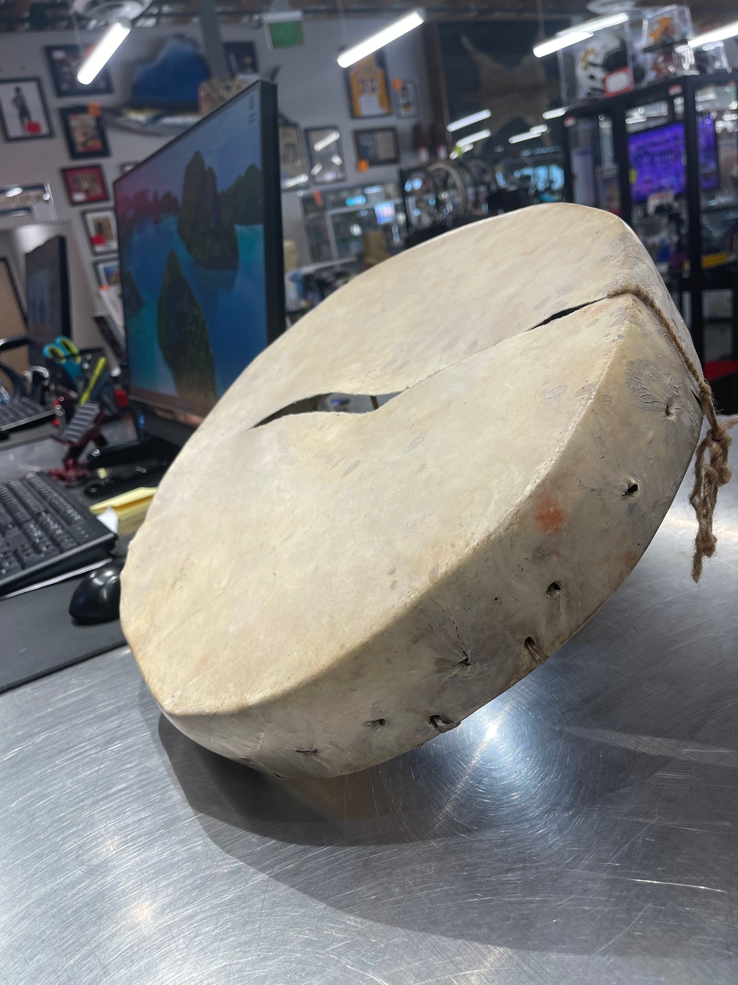 Vintage Native Shaman Drum (150015) MMP