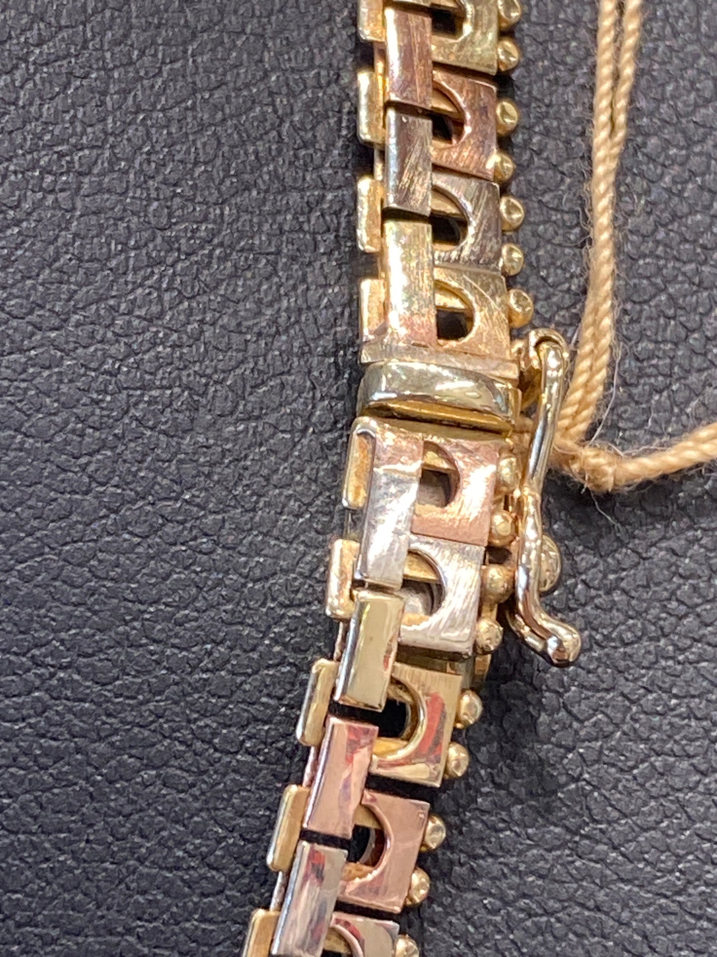 14k Tri Gold Chain