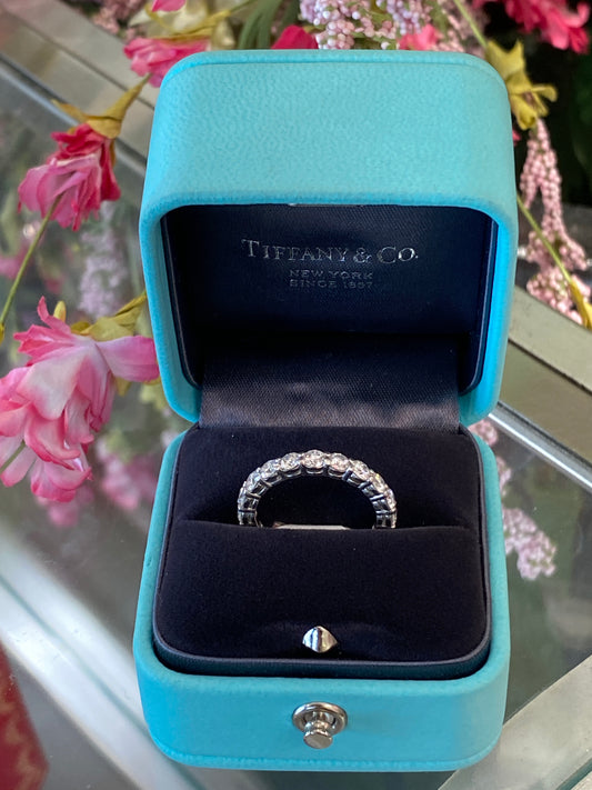 Platinum Diamond Eternity Tiffany & Co Band