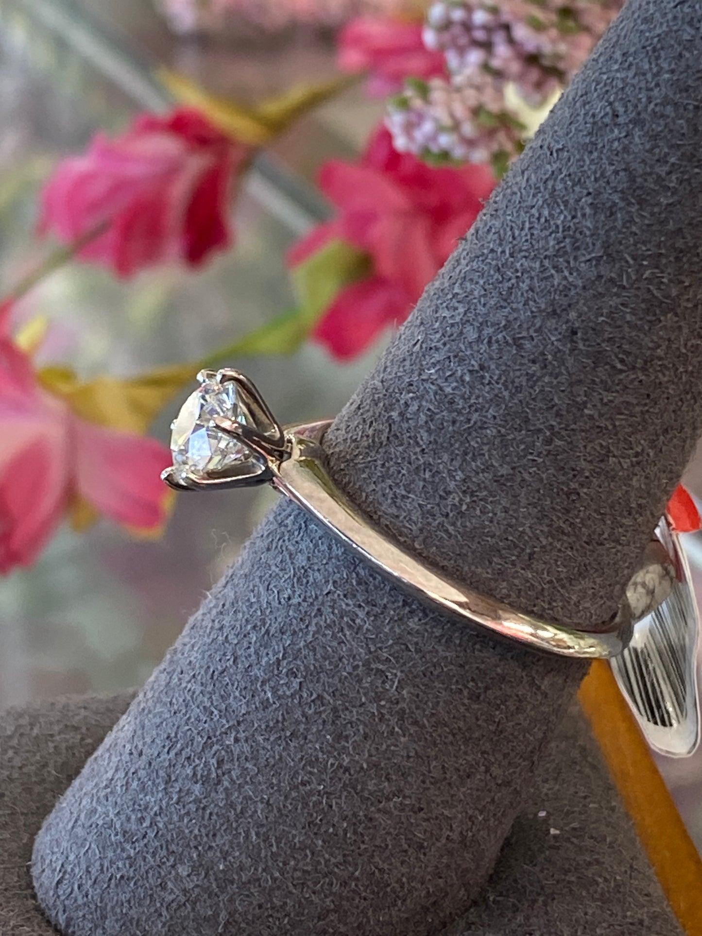 Platinum Diamond Tiffany & Co Engagement Ring