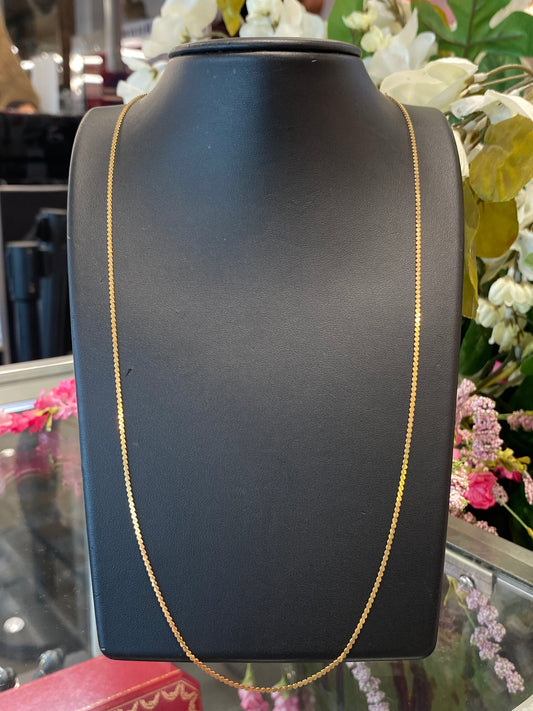 14k Yellow Gold Fashion Chain
