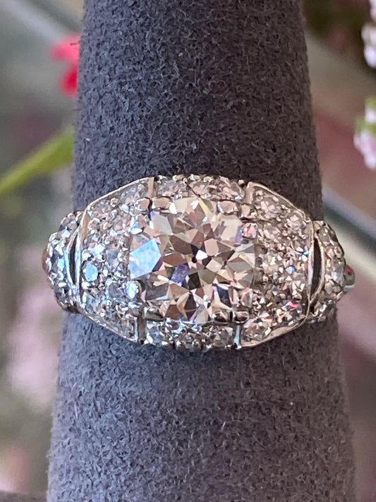 Platinum Diamond Ring