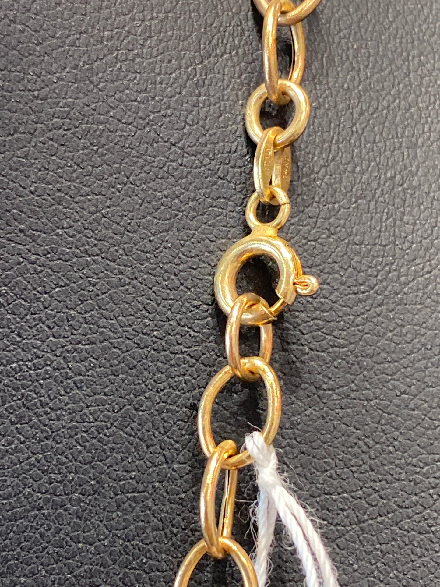 14k Two Tone Fashion Chain