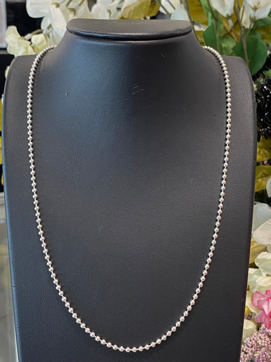 925 Silver Tiffany & Co Beaded Chain