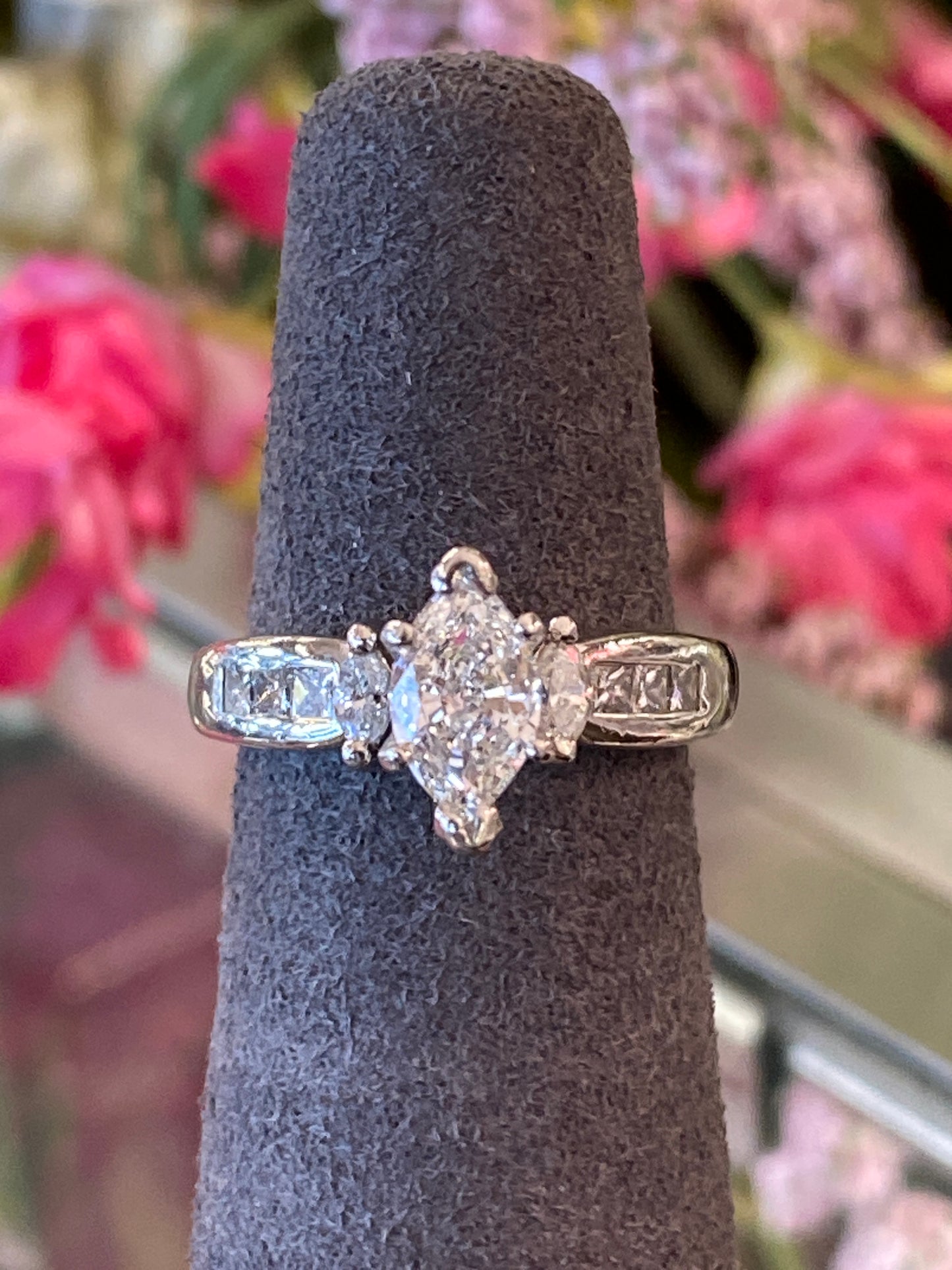 Platinum Diamond Engagement Ring