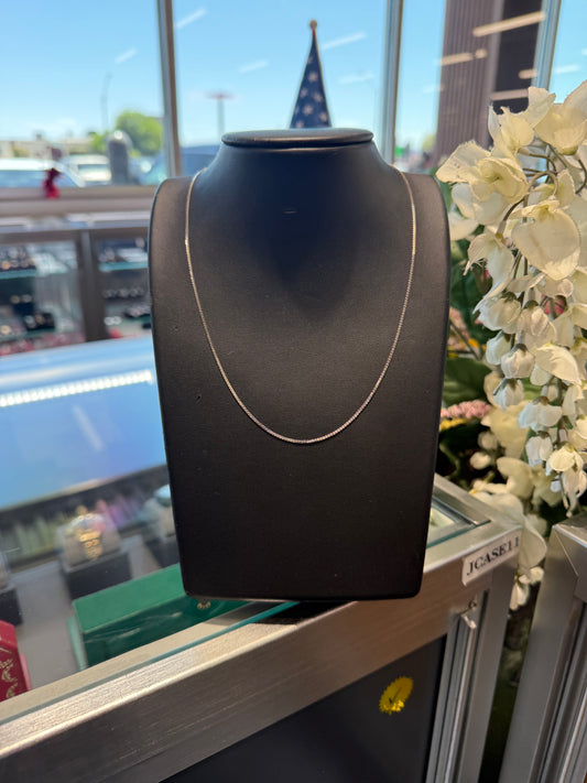 White gold chain