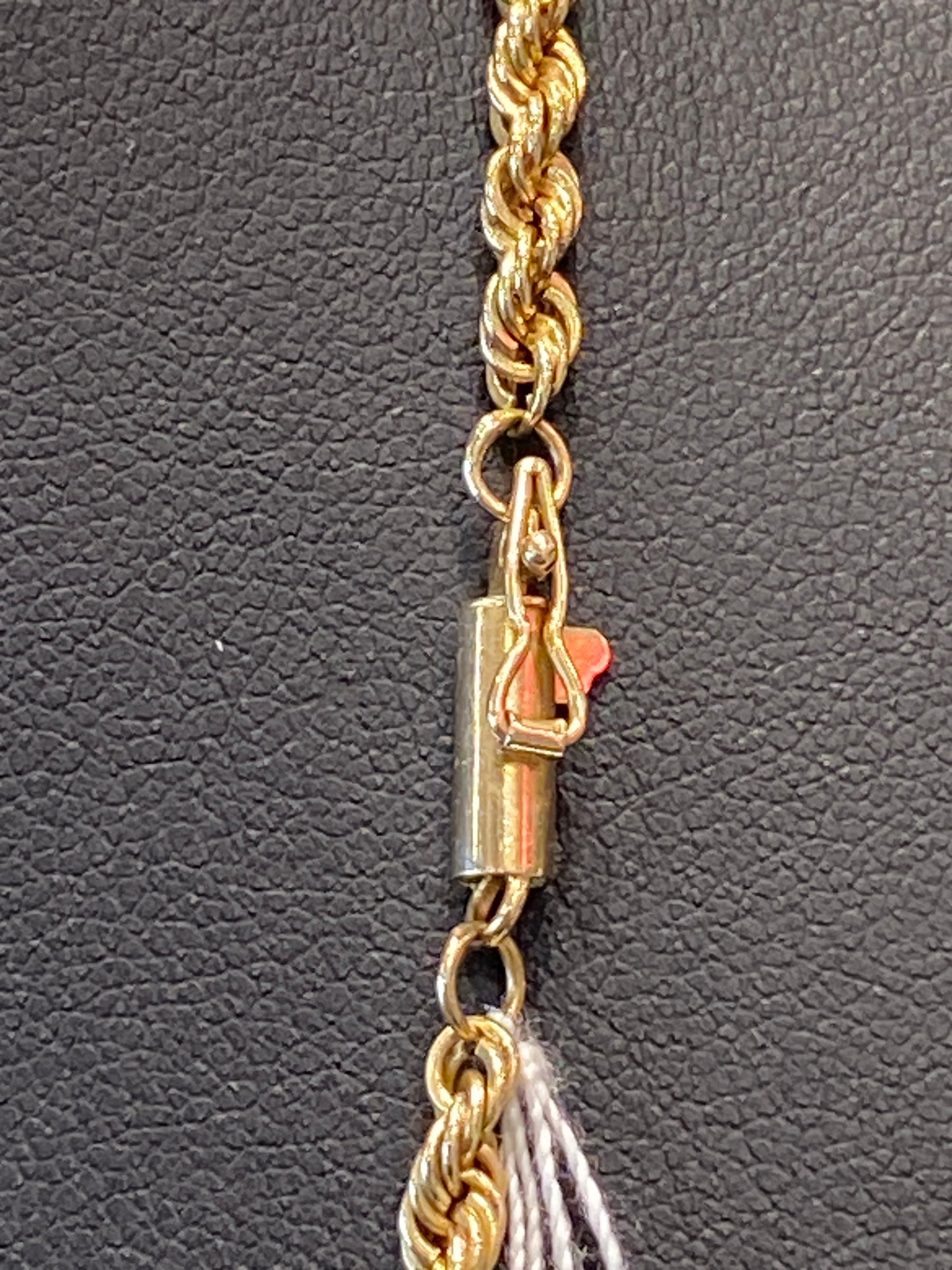 14k Yellow Gold Rope Chain