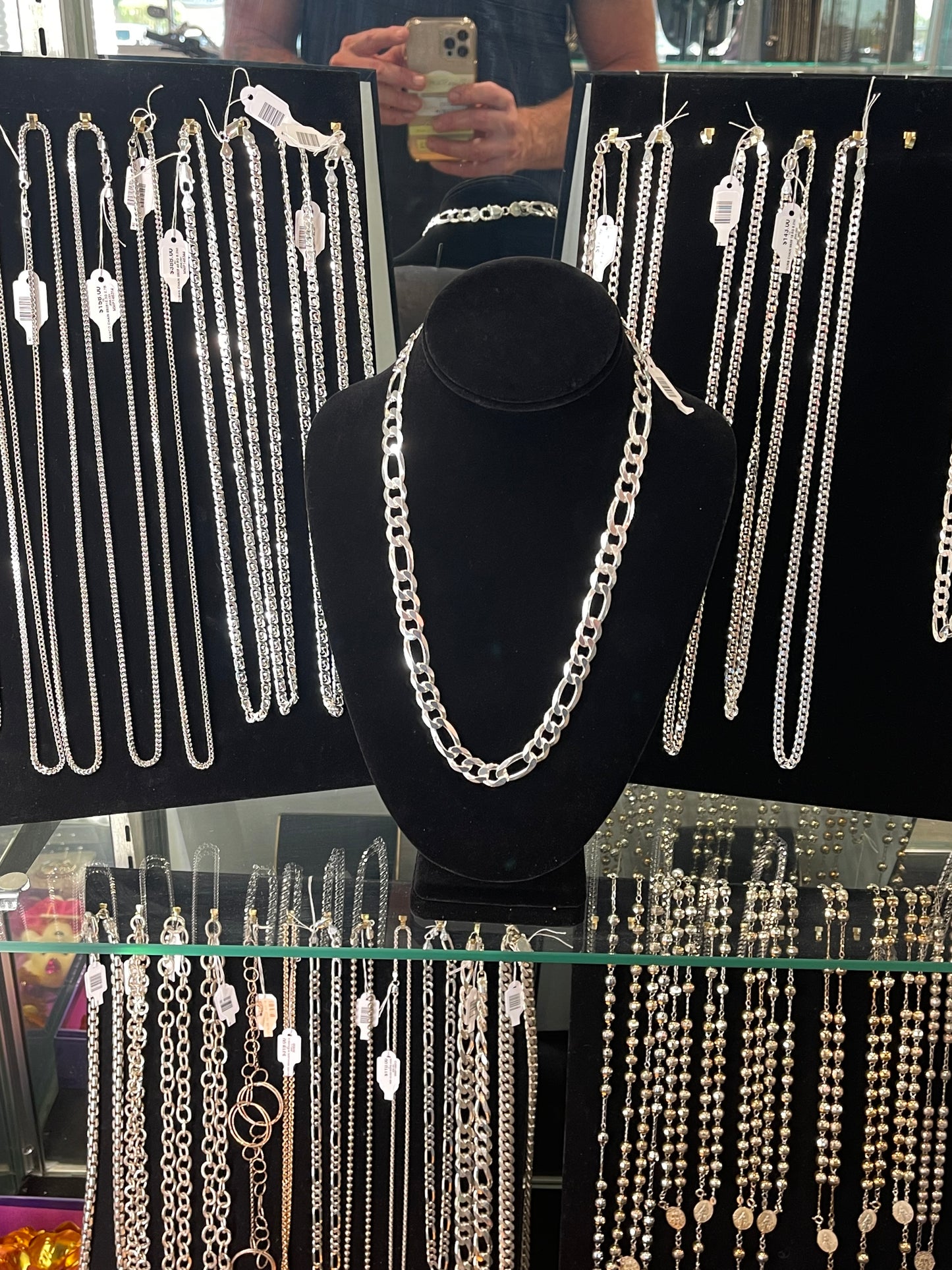 Sterling Silver Figaro Chain (149845) MMP