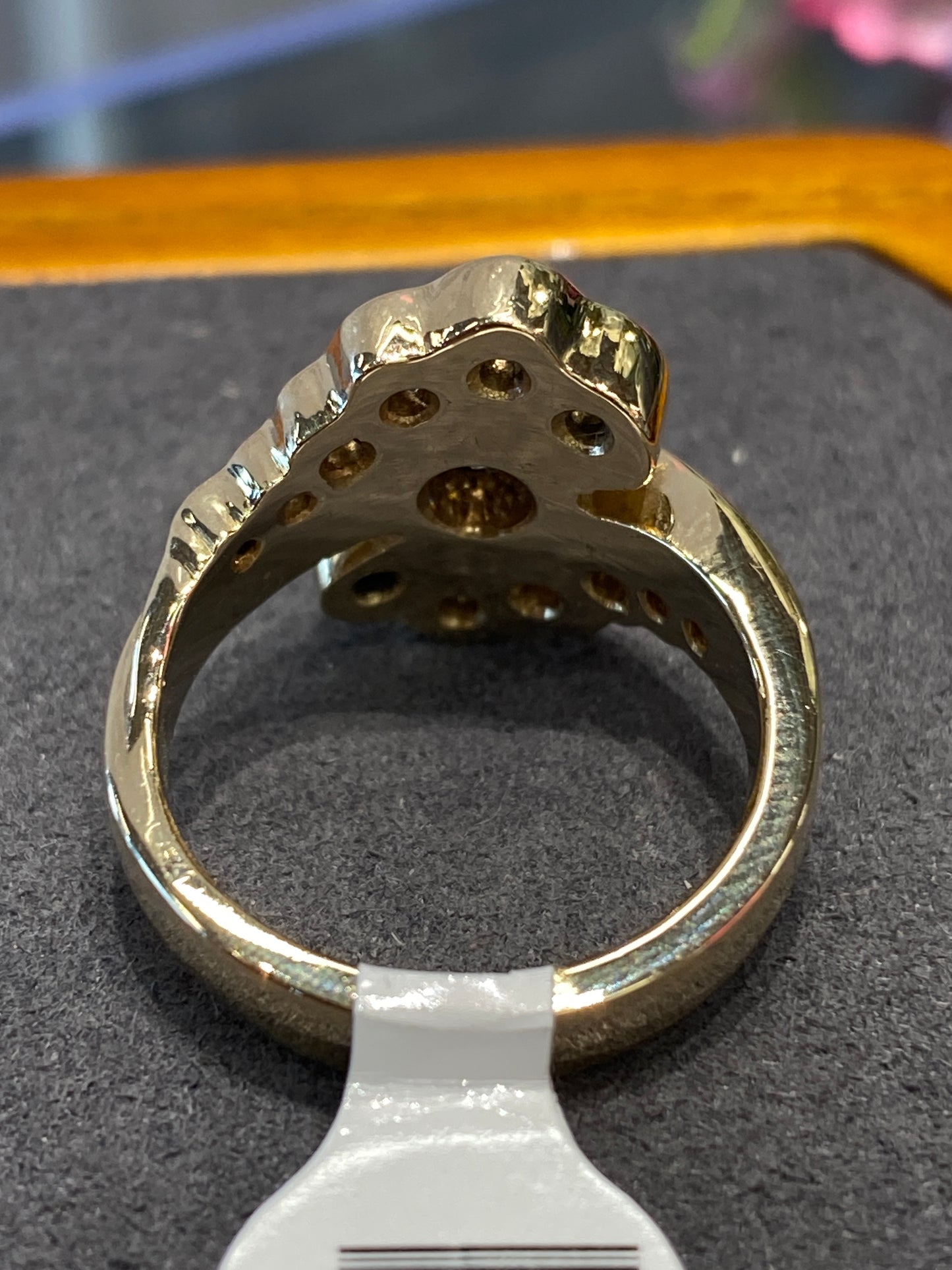 14k Yellow Gold Diamond Ring
