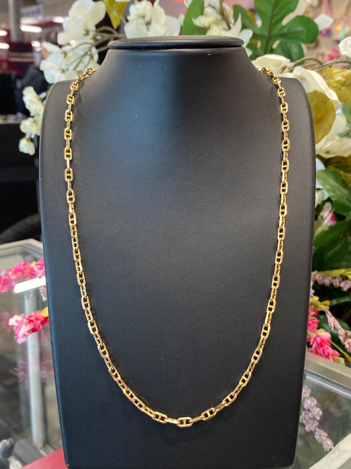 14k Yellow Gold Gucci Style Chain