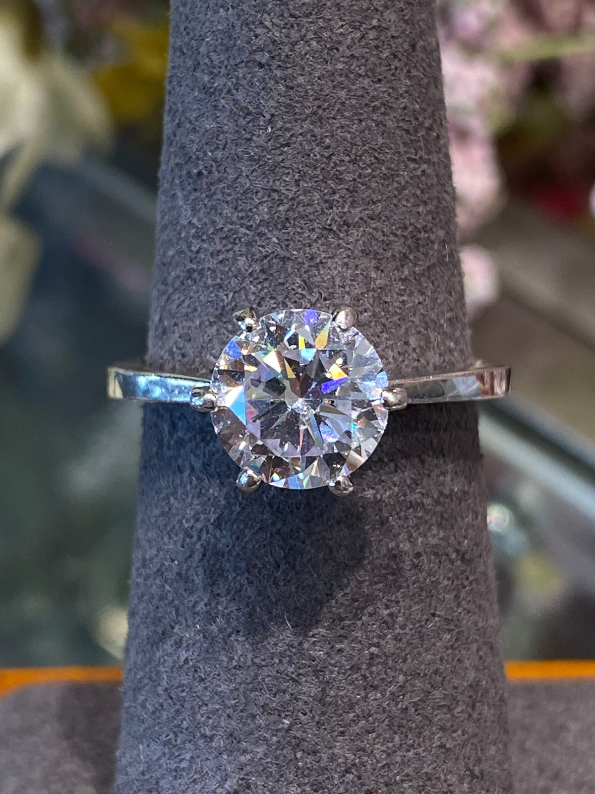 925 Silver Cubic Zirconia Ring