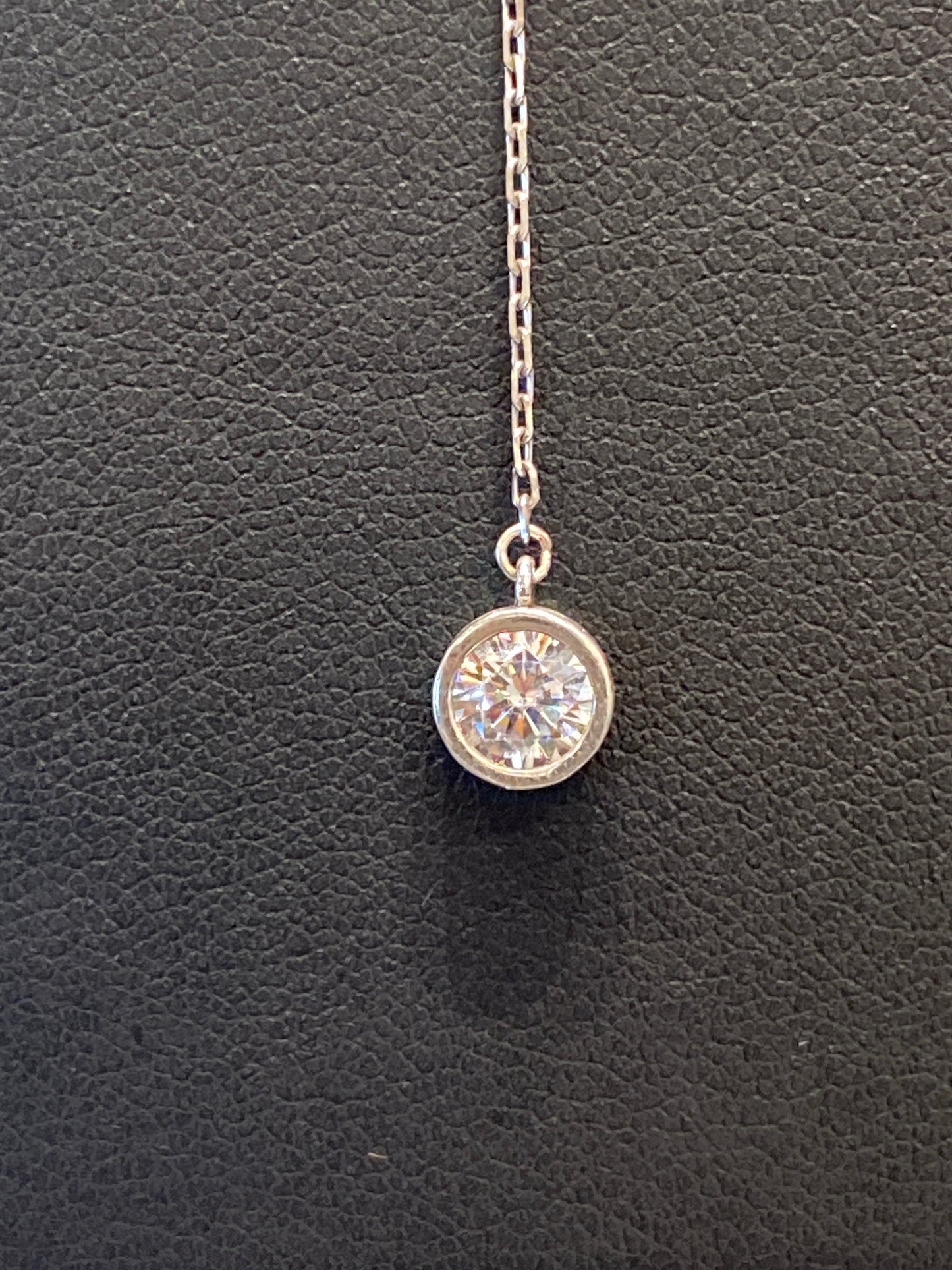 Silver Chain With Cubic Zirconias