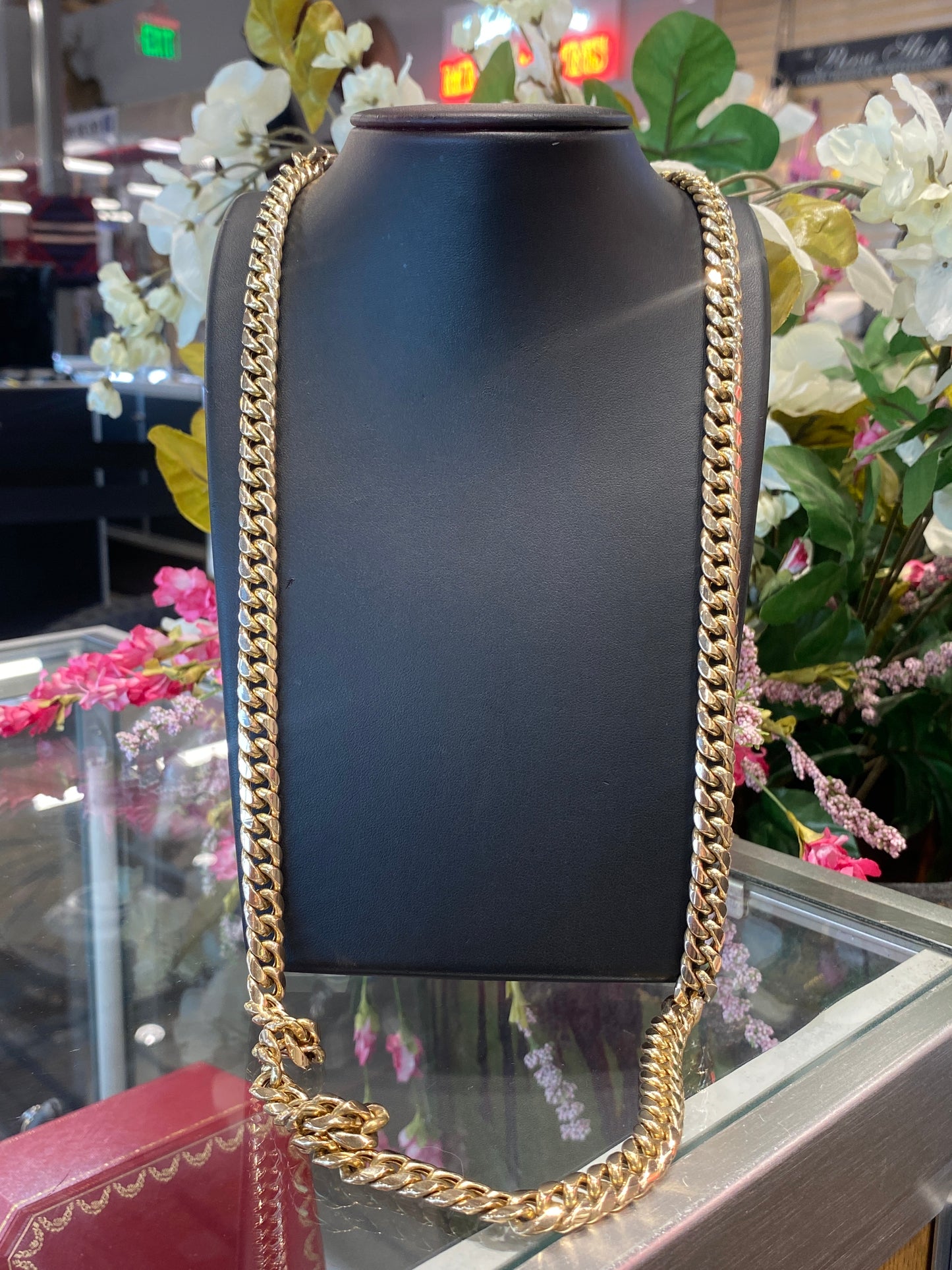 10k Yellow Gold Cuban Chain