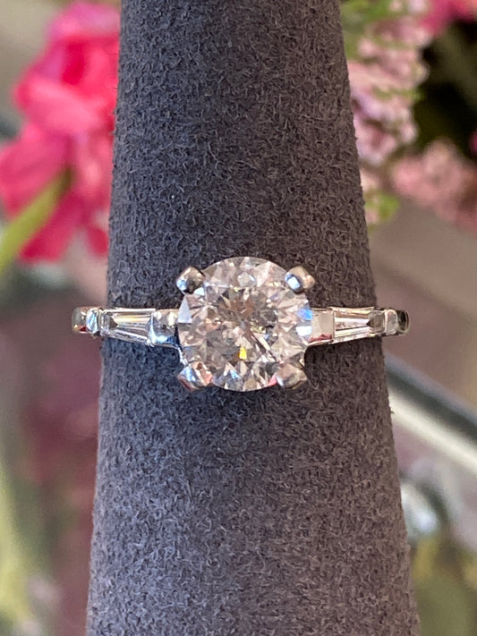 Platinum Diamond Engagement Ring