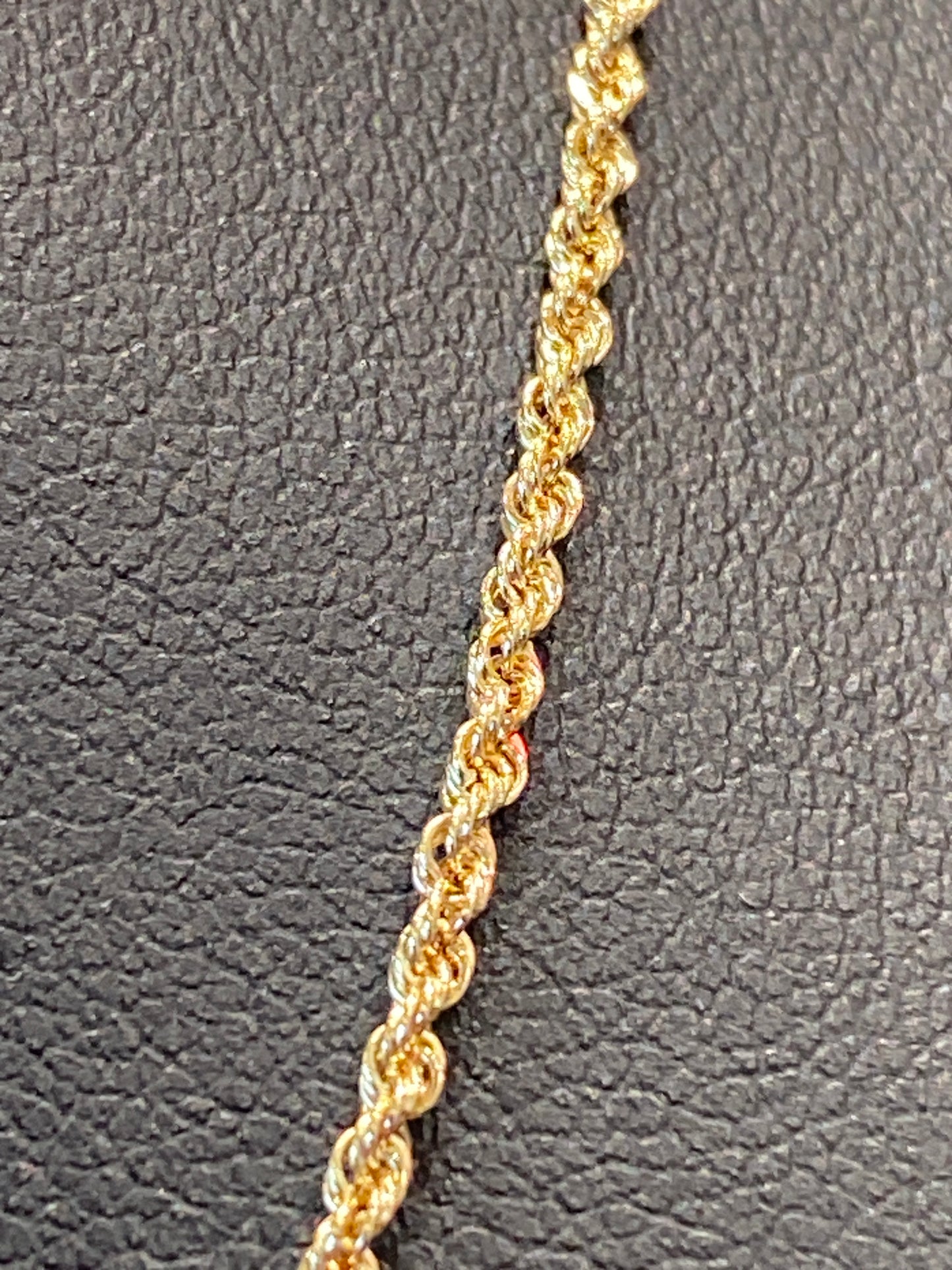 14k Yellow Gold Rope Chain