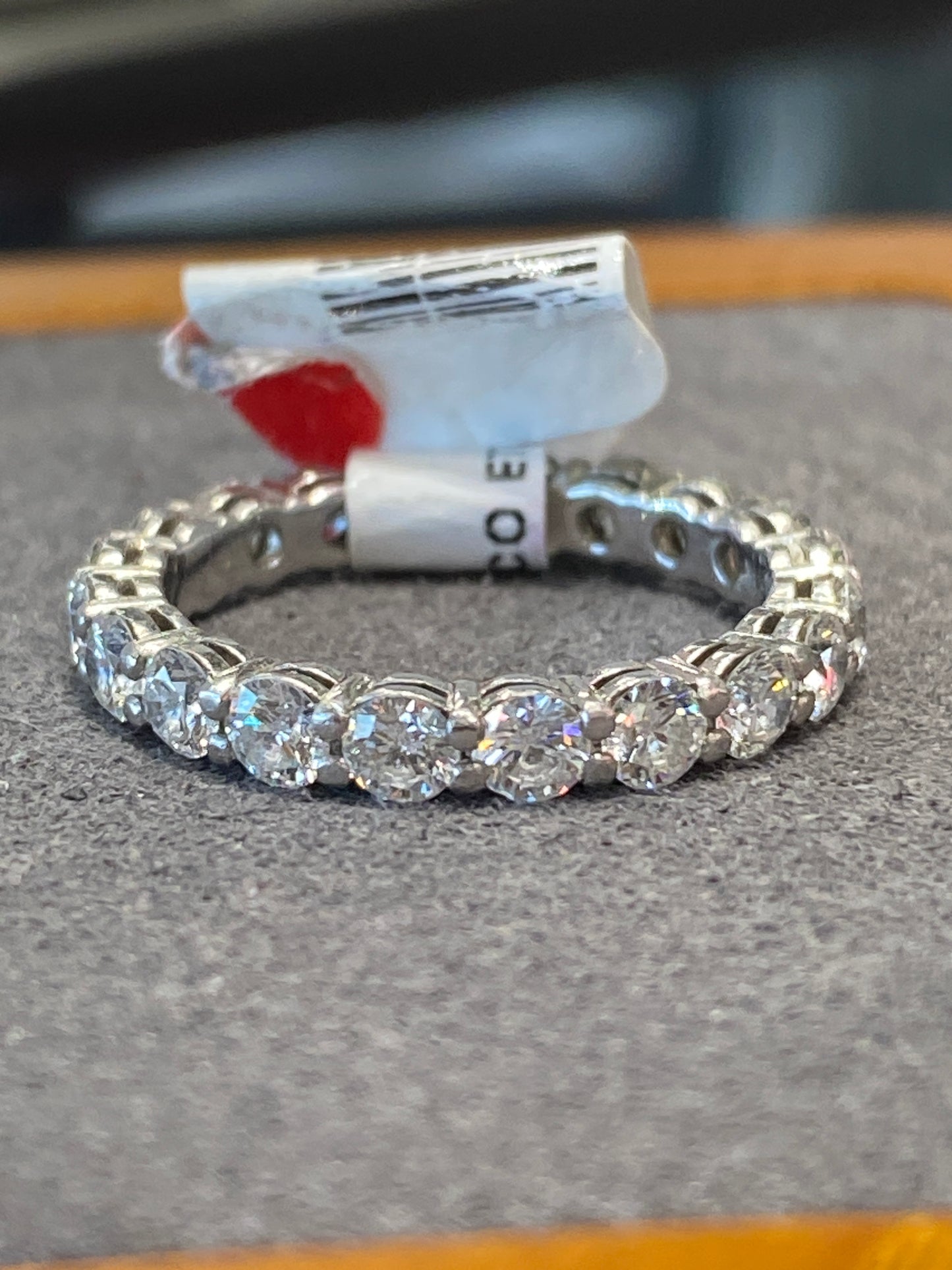 Platinum Diamond Eternity Tiffany & Co Band