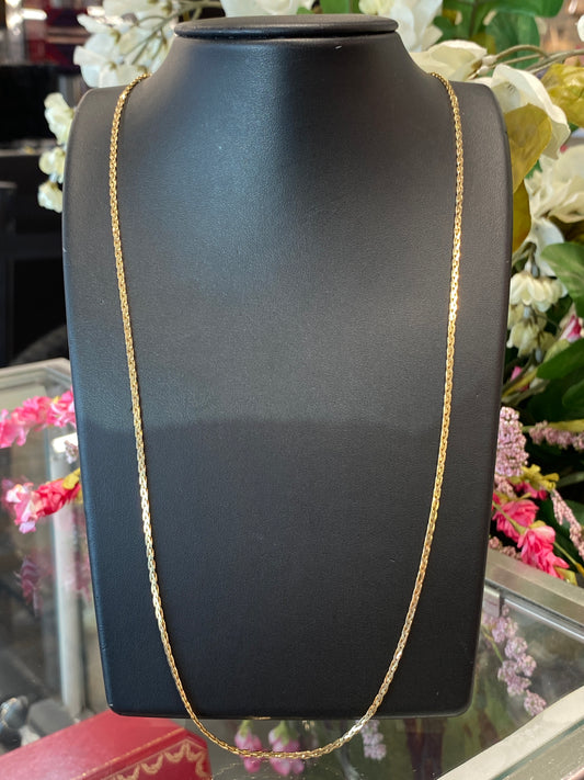 14k Yellow Gold Fashion Chain