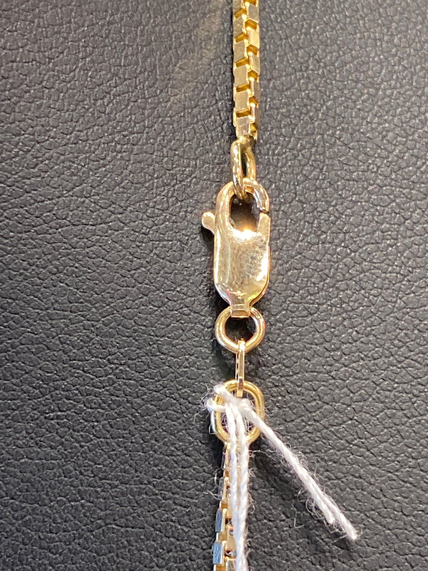 14k Yellow Gold Box Chain