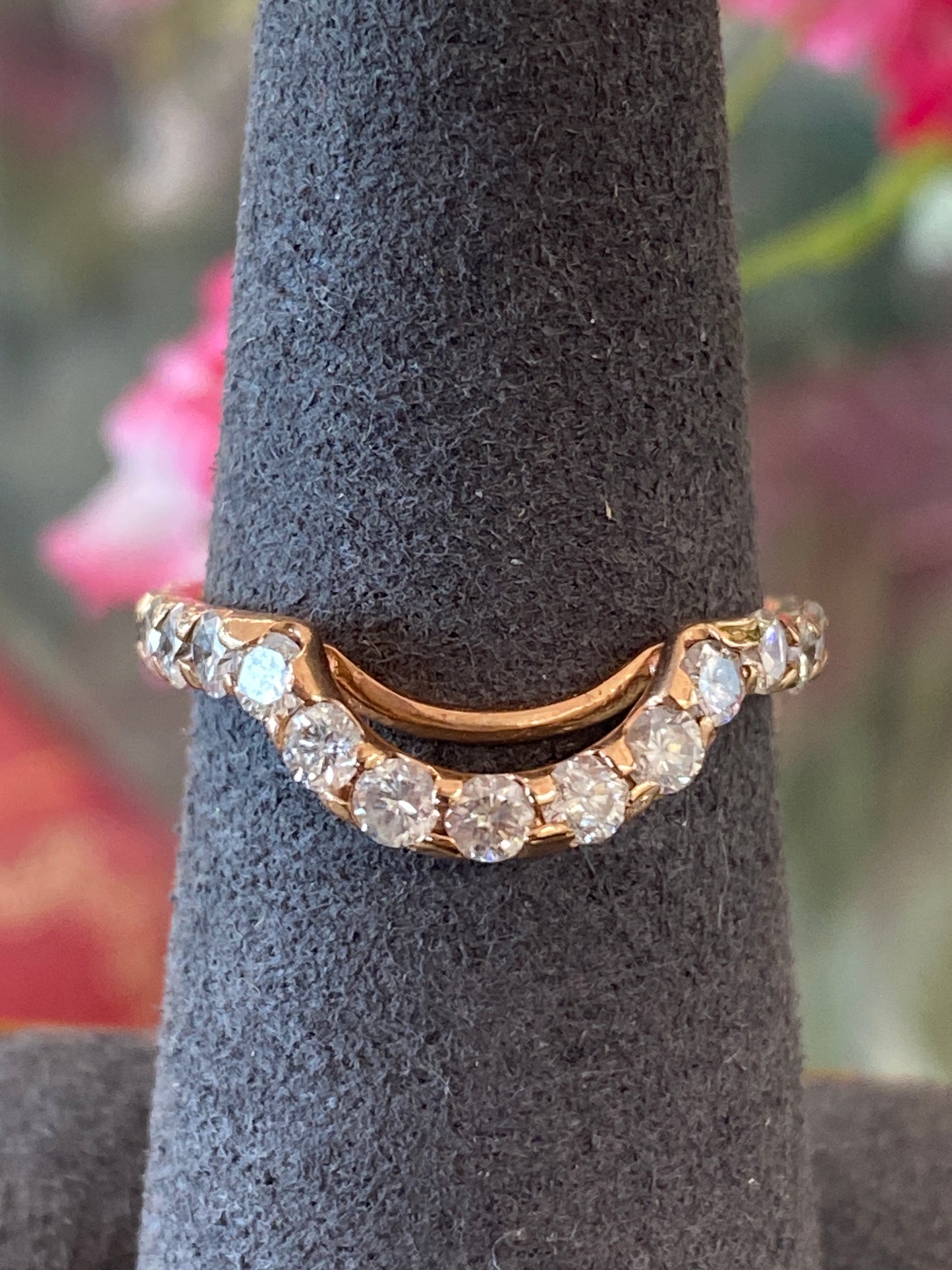 14k Rose Gold Wedding Set