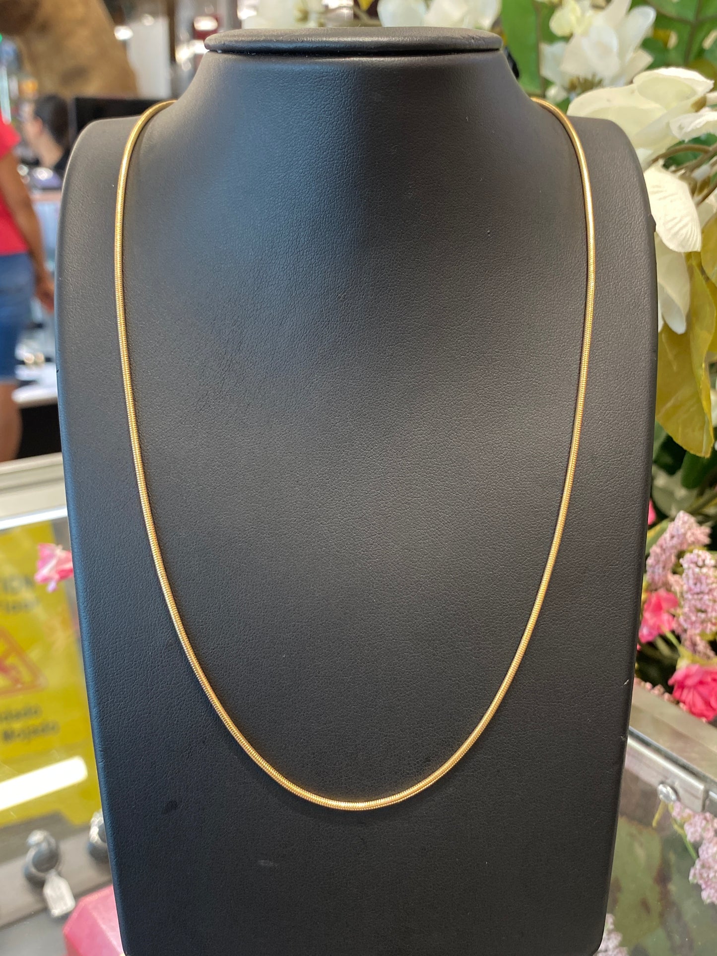 14k Yellow Gold Snake Chain