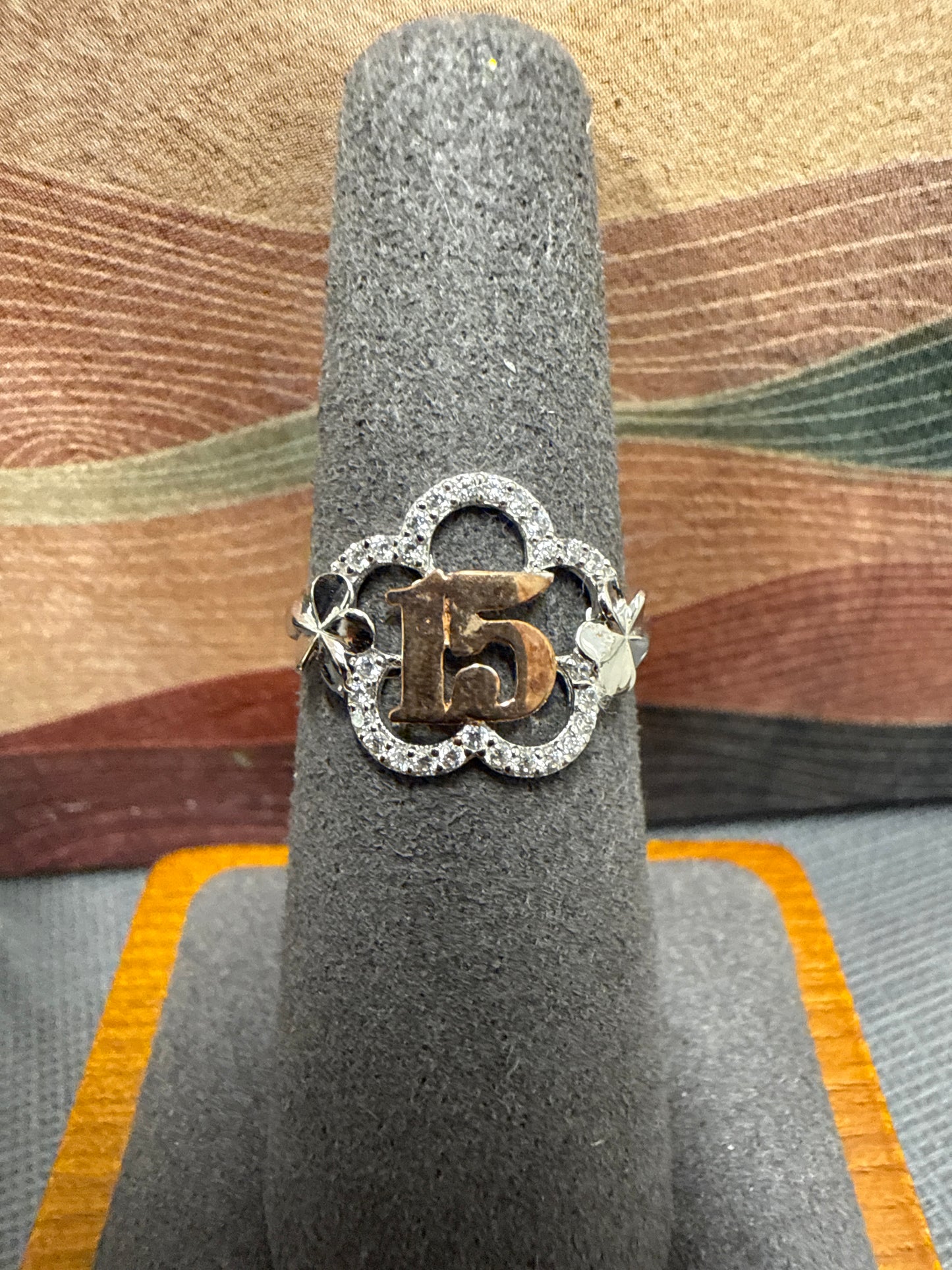 Silver Quince Ring