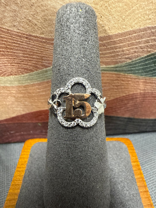 Silver Quince Ring