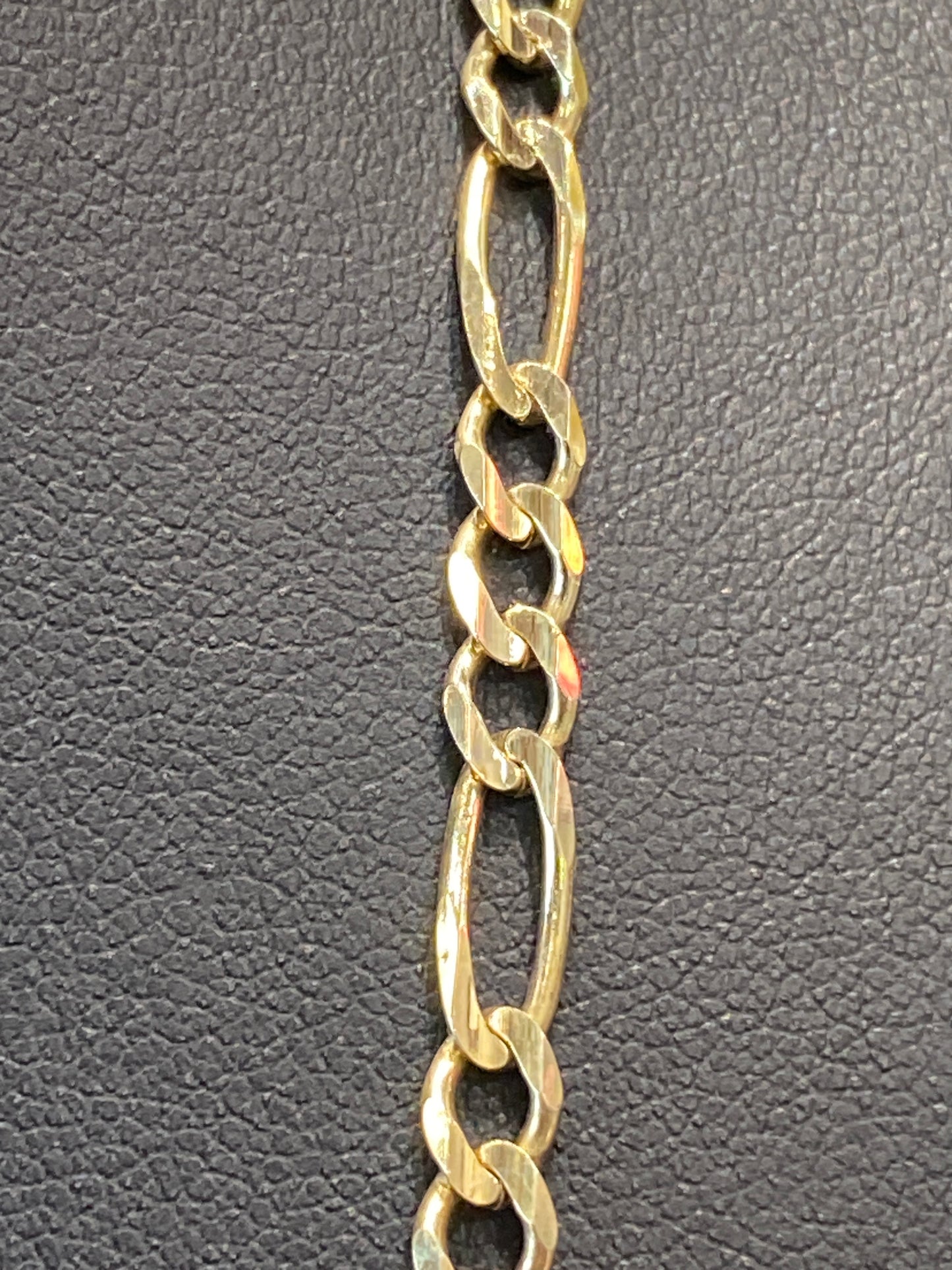 14k Yellow Gold Fígaro Chain