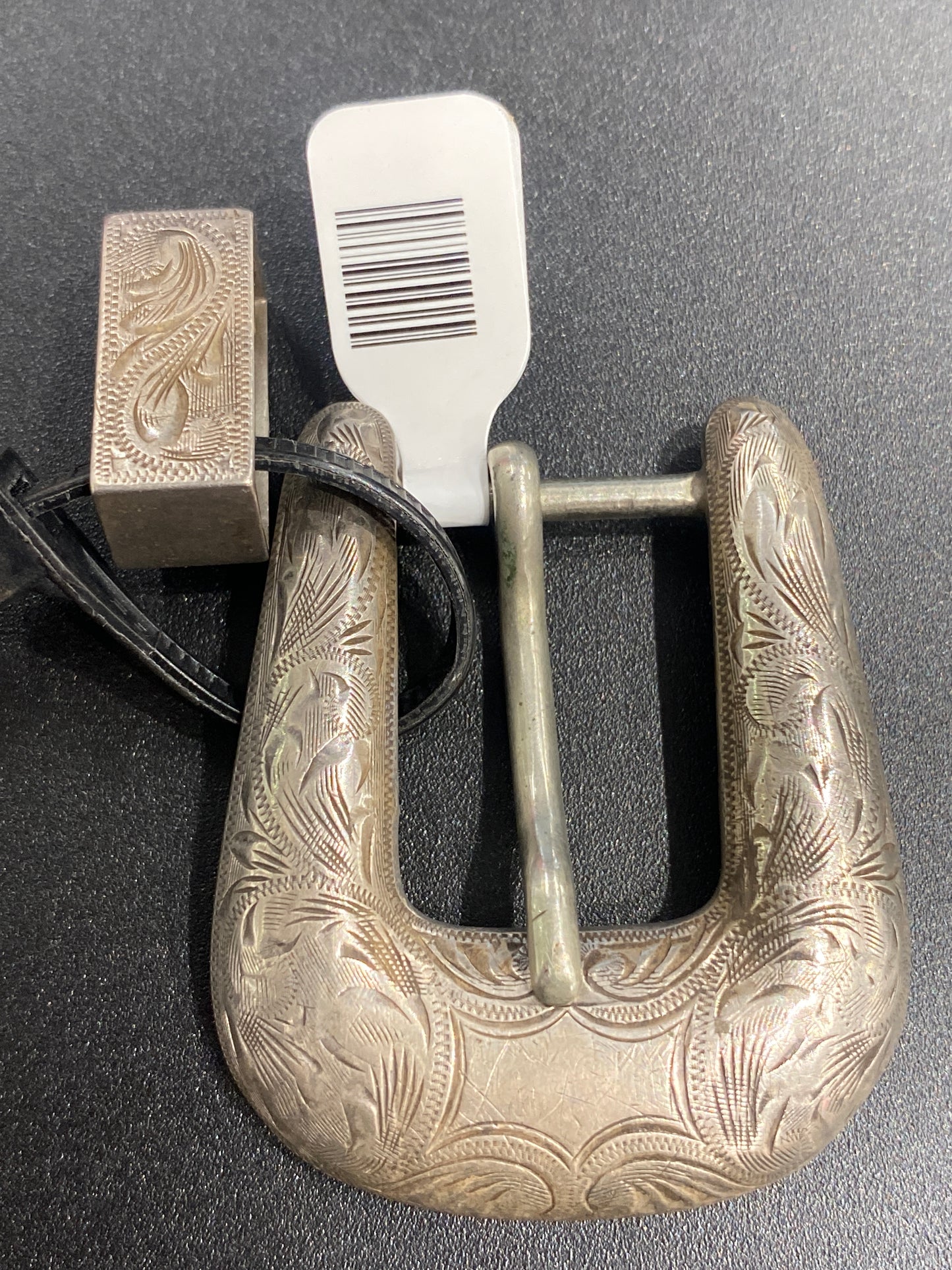Silver Belt Buckle