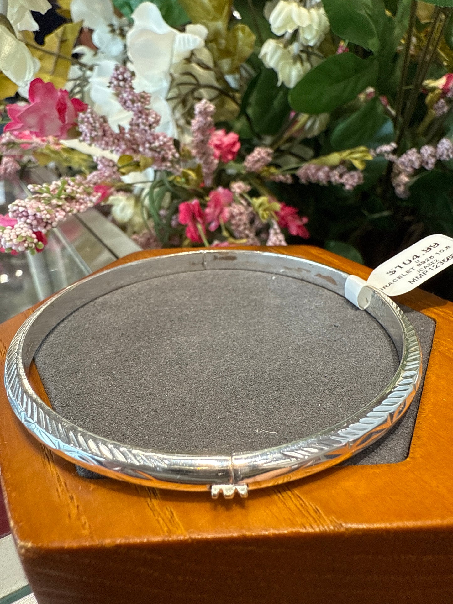 Silver bracelet