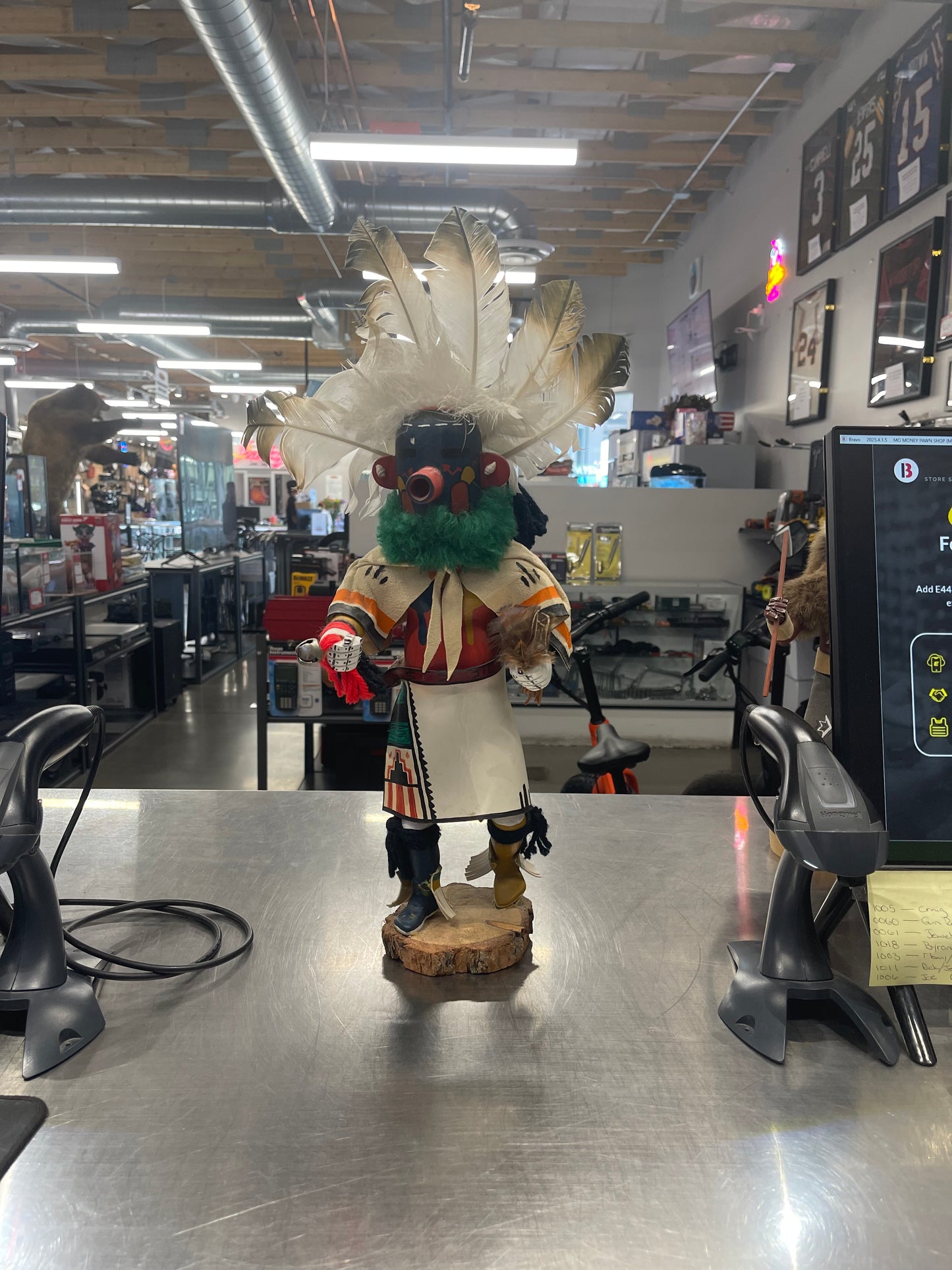 Vintage Signed Kachina (150011) MMP