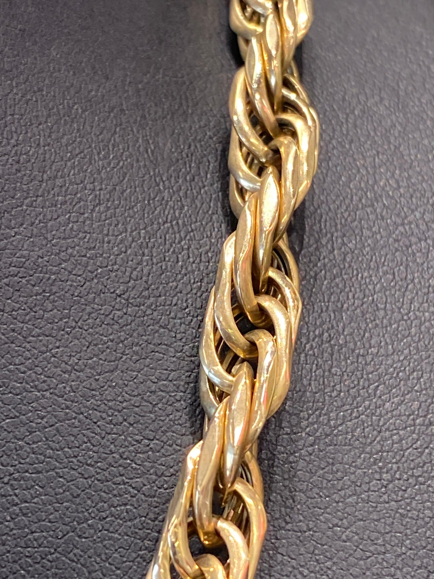 14k Yellow Gold Rope Chain
