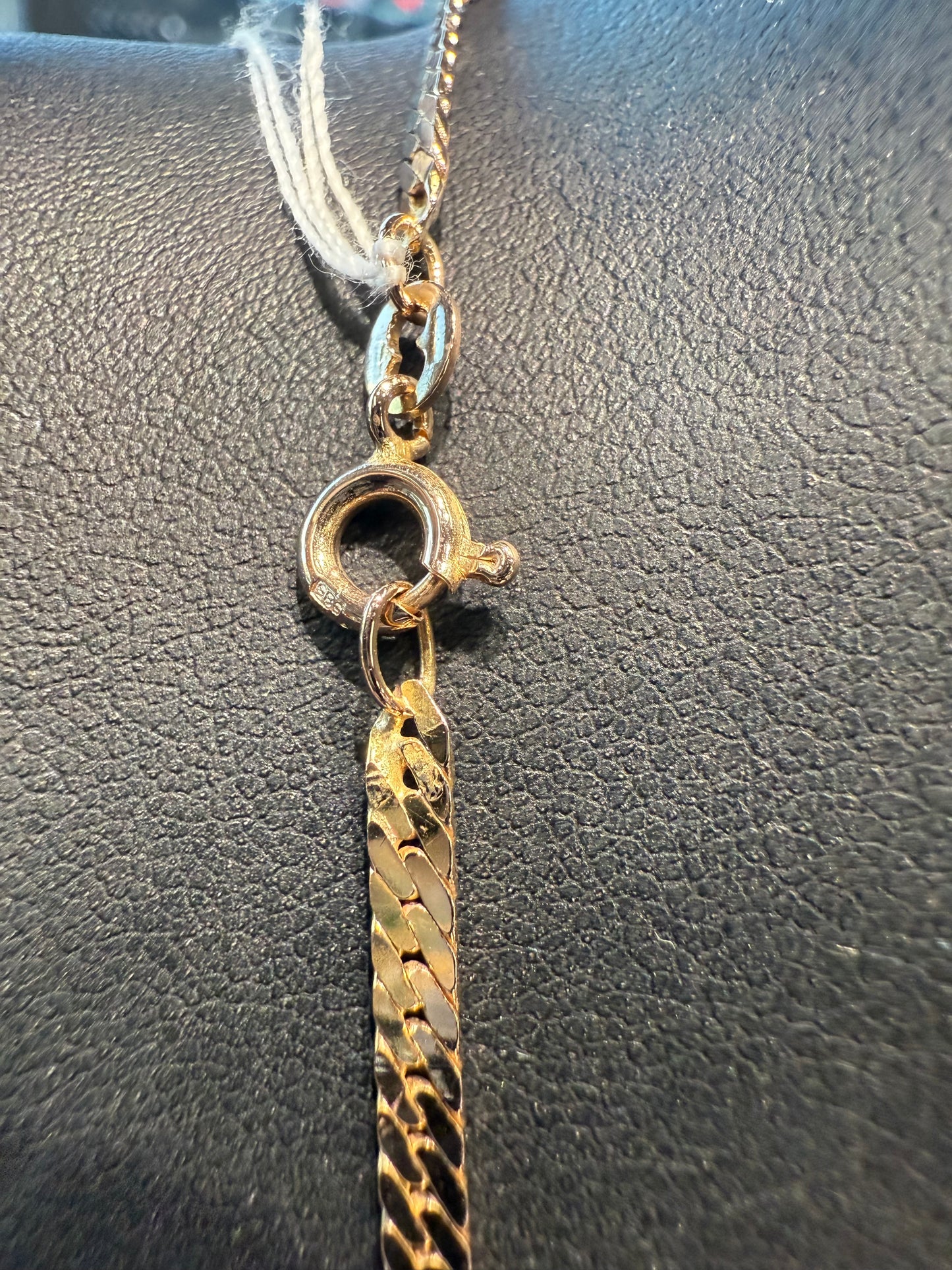 Gold herringbone chain