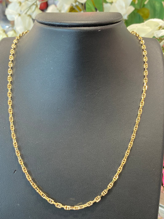 14k Yellow Gold Gucci Style Chain