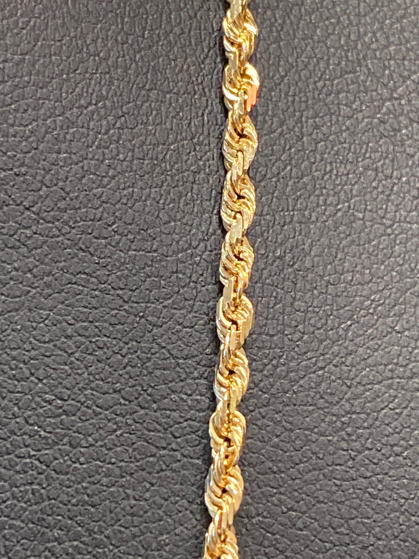 14k Yellow Gold Rope Chain