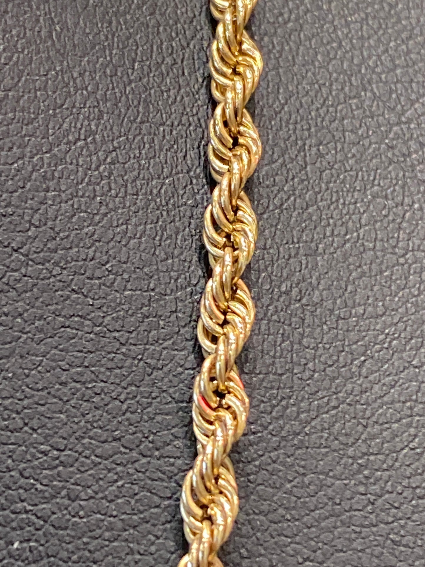 14k Yellow Gold Rope Chain