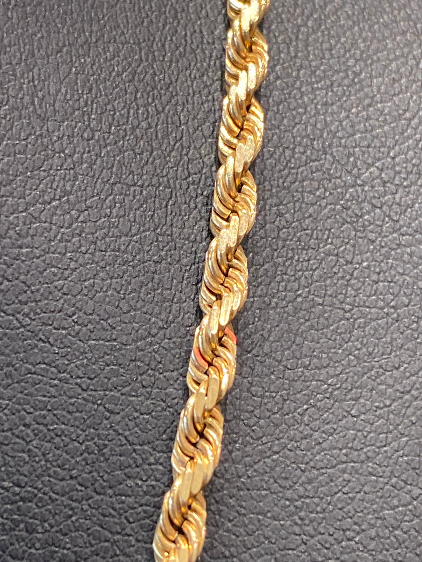 14k Yellow Gold Rope Chain