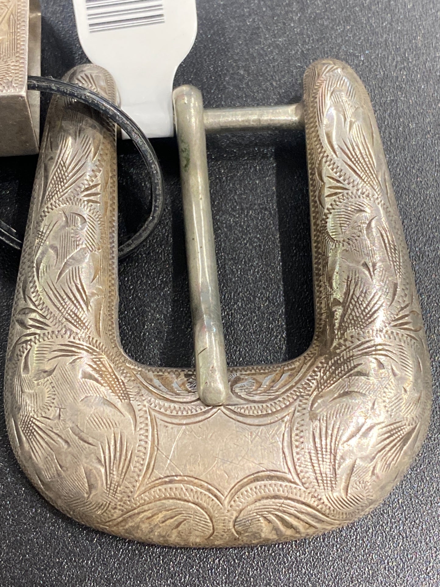 Silver Belt Buckle