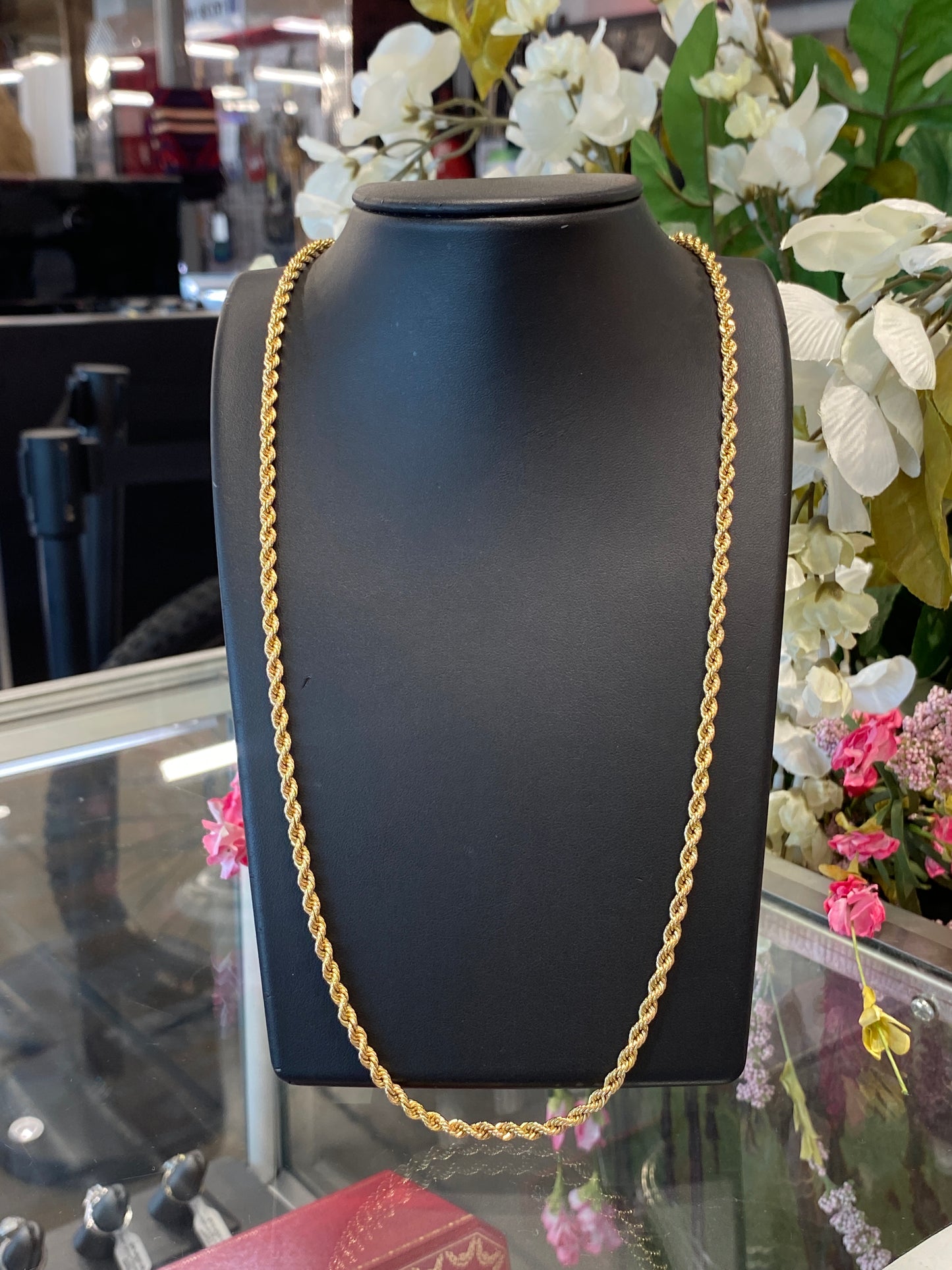 10k Yellow Gold Rope Chain