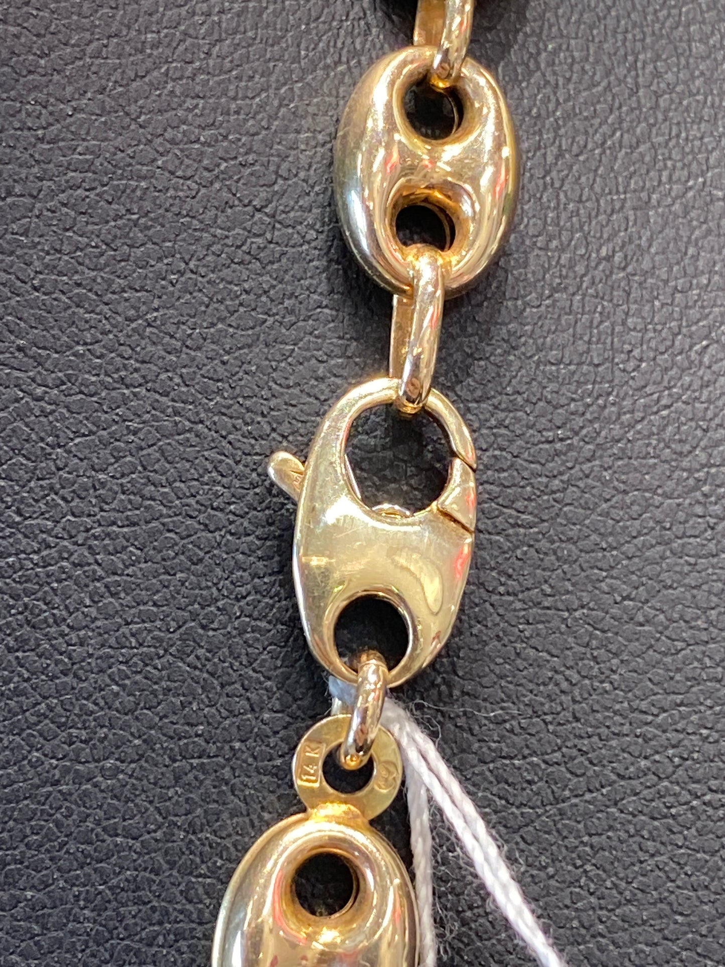 14k Yellow Gold Gucci Puff Chain