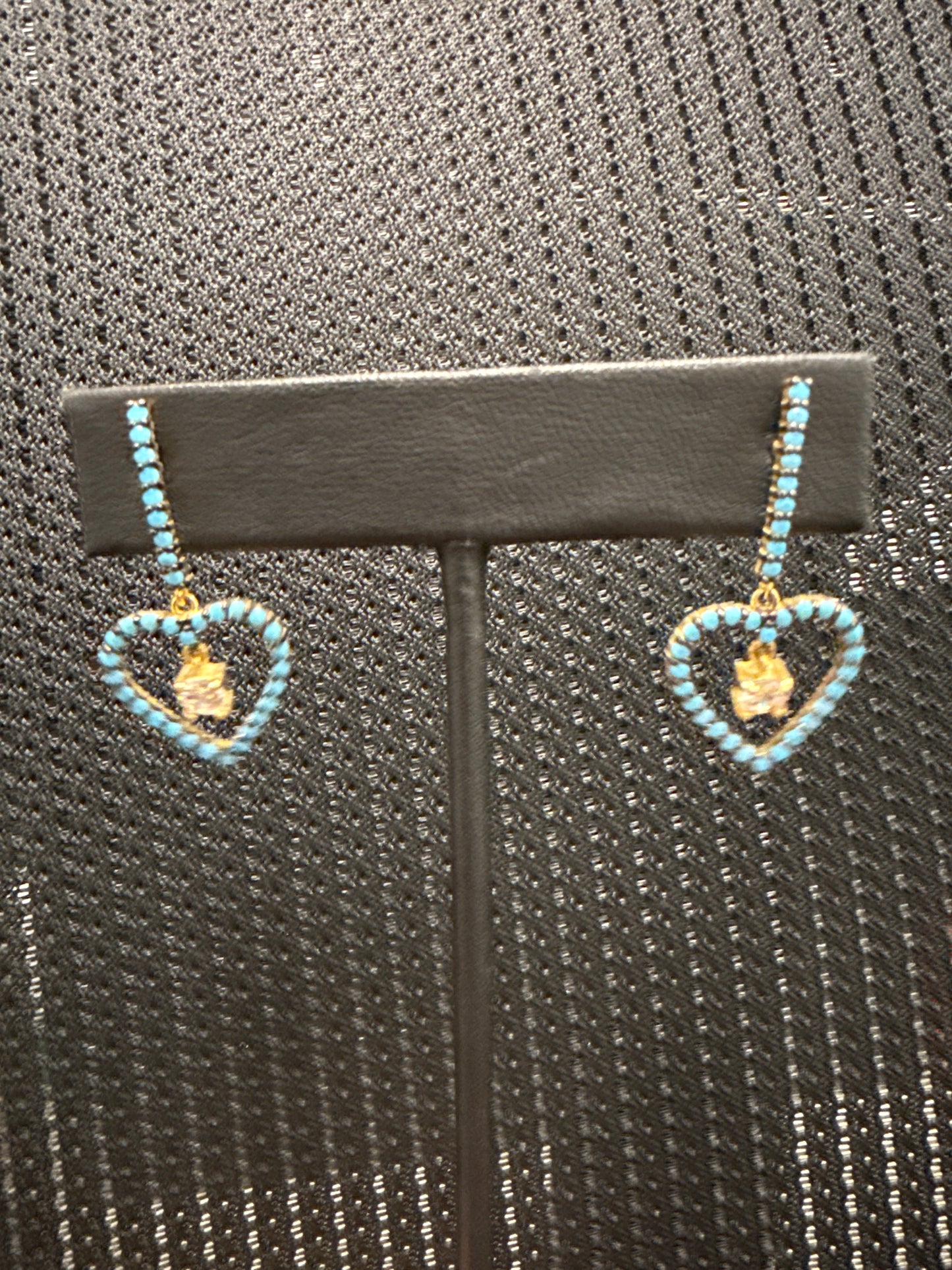 Silver earrings