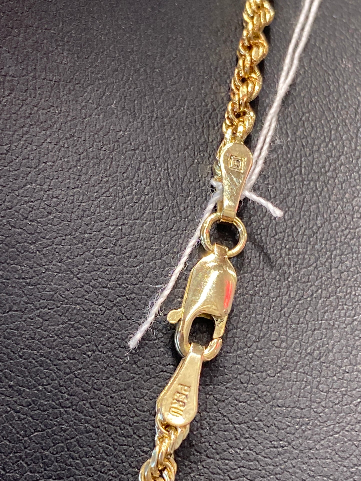 14k Yellow Gold Rope Chain