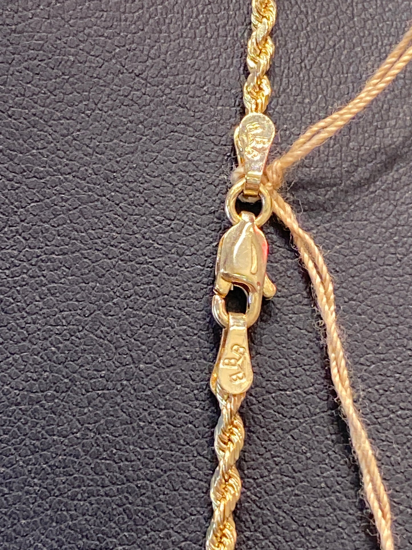 14k Yellow Gold Rope Chain