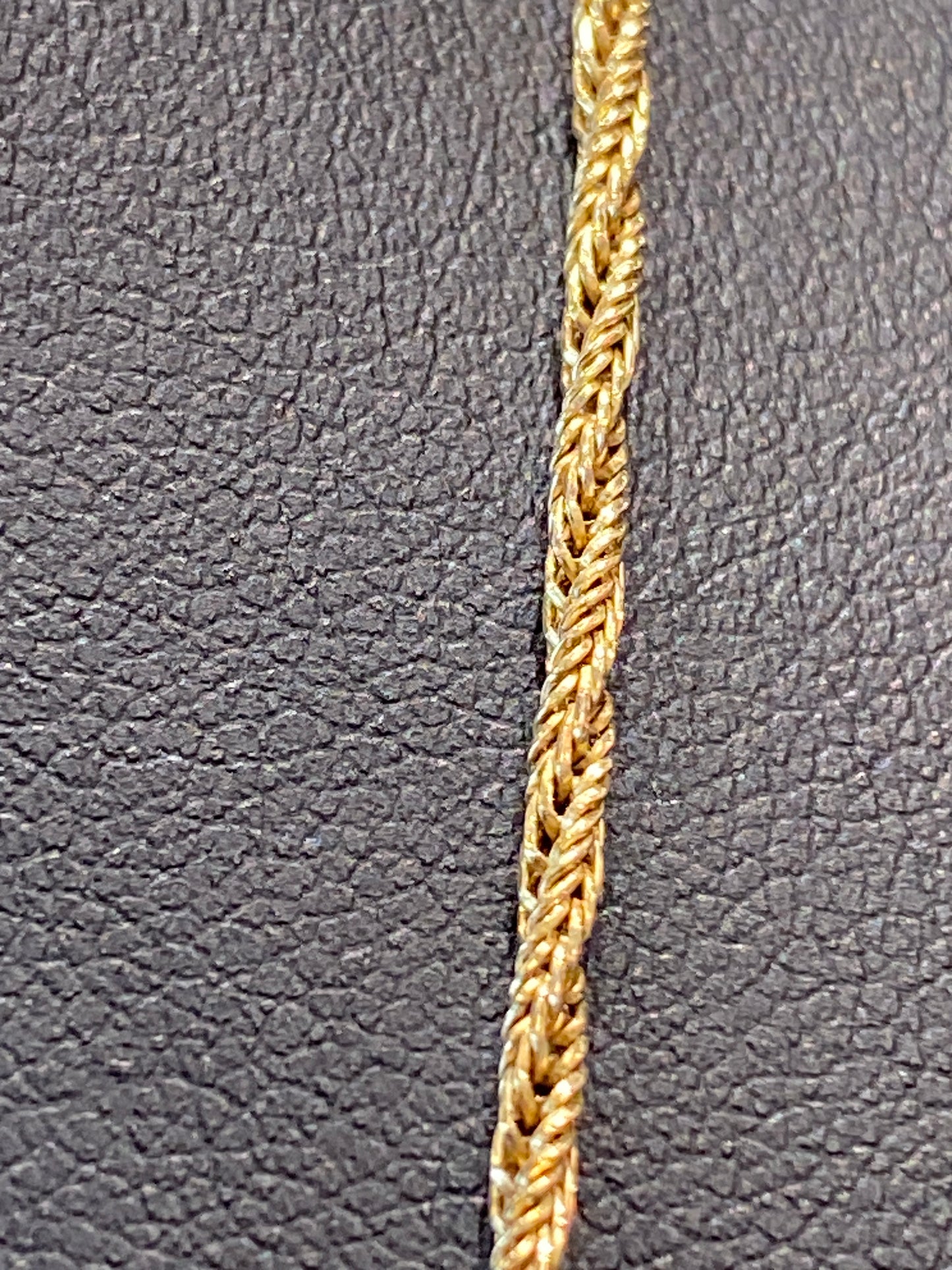 14k Yellow Gold Twist Chain