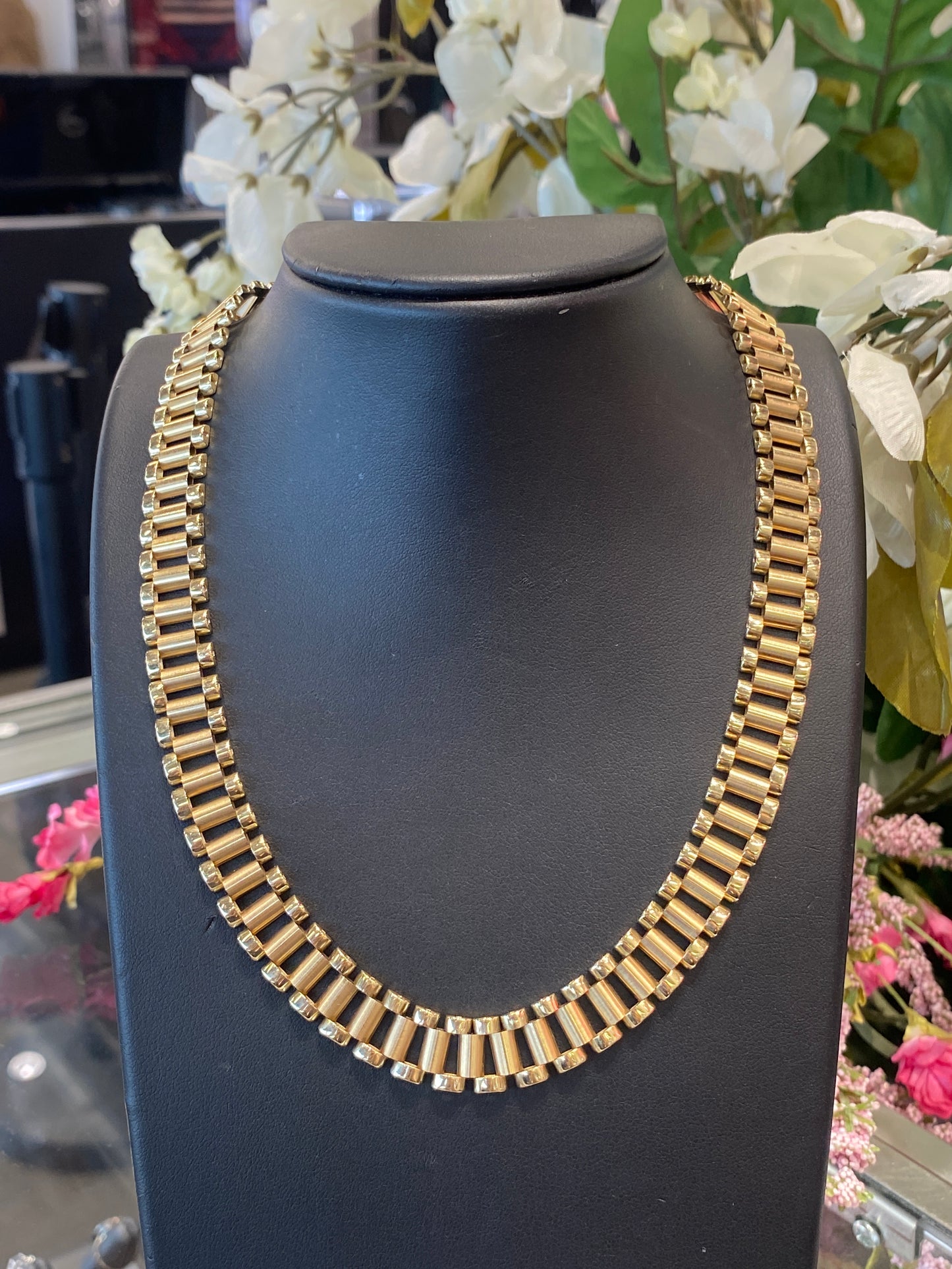 10k Yellow Gold Rolex Link Chain