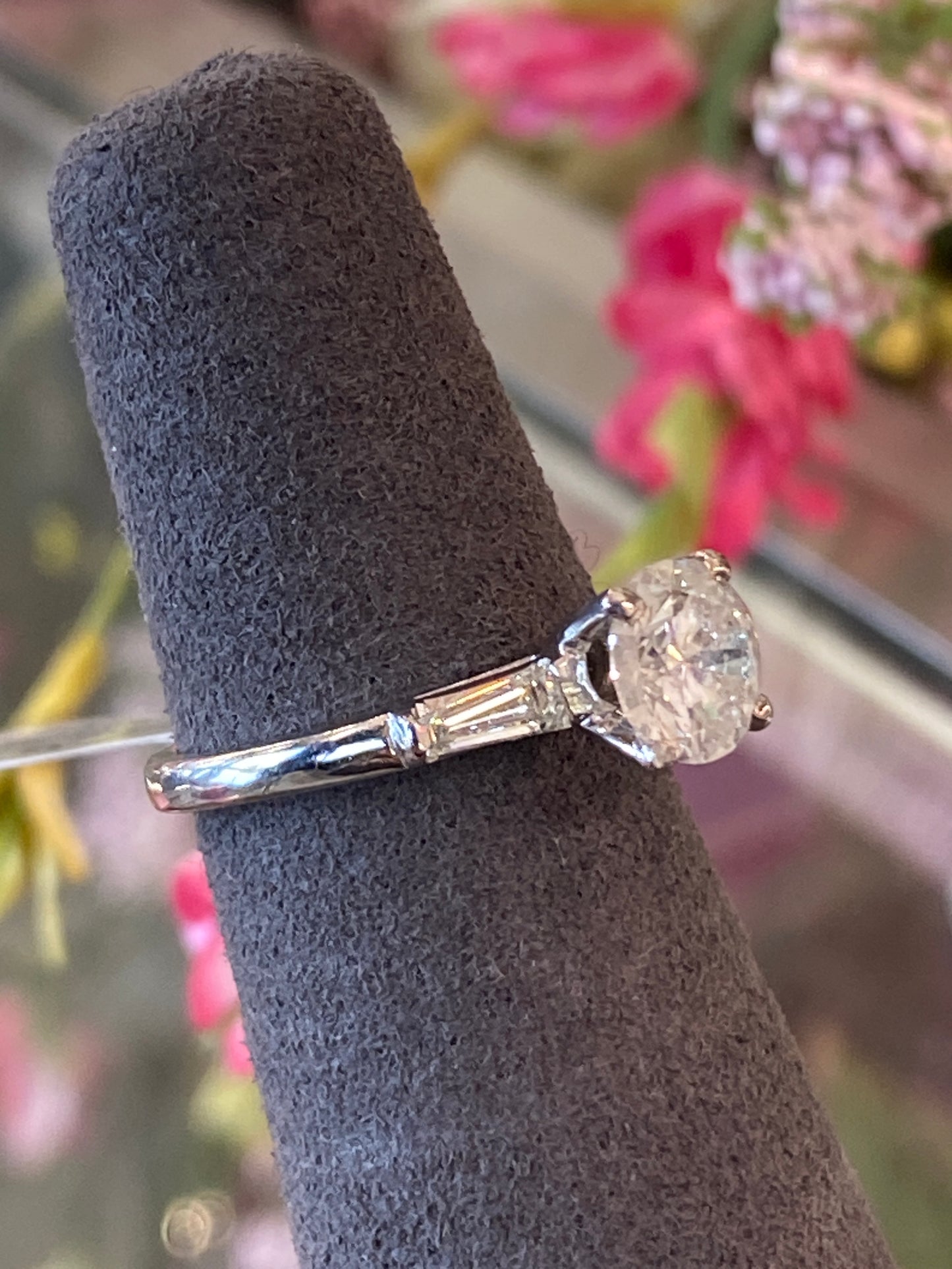 Platinum Diamond Engagement Ring