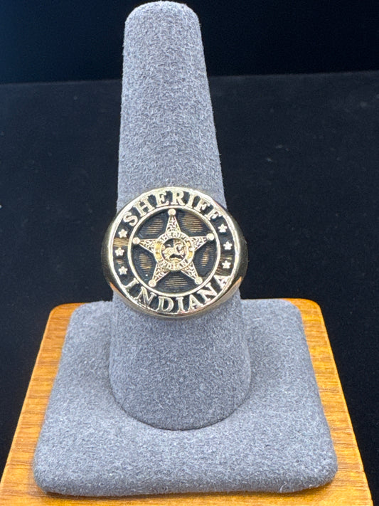 Gold Sheriff Ring